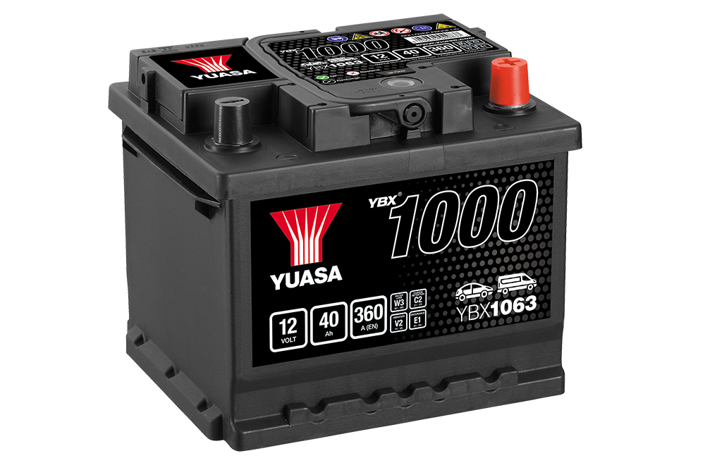 Yuasa YBX1063 12V 40Ah 360A Battery