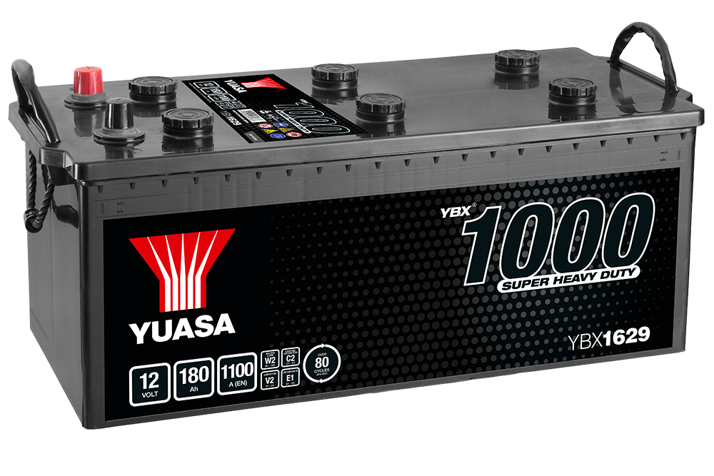 Yuasa YBX1629 12V 180Ah 1100A Super Heavy Duty Commercial Vehicle Battery
