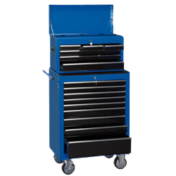 Draper COMBINATION ROLLER CABINET AND TOOL CHEST, 15 DRAWER, 26