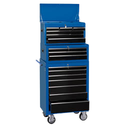 Draper COMBINATION ROLLER CABINET AND TOOL CHEST, 16 DRAWER, 26