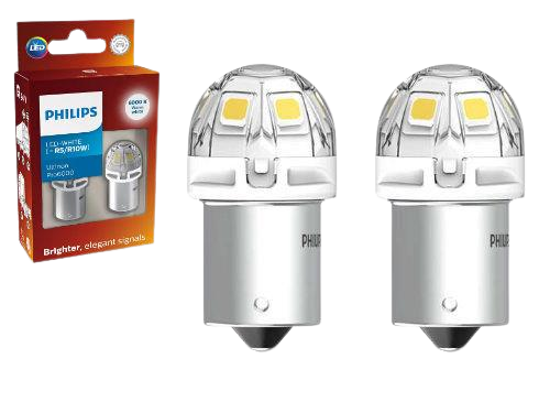 Philips 207/245 White Ultinon Pro6000 LED Bulbs (Pair)