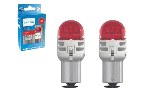Philips 382 Red Ultinon Pro6000 LED Bulbs (Pair)