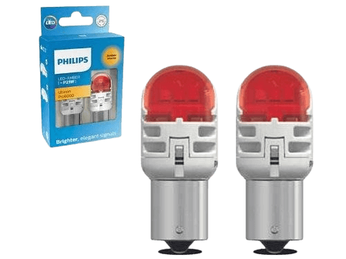Philips 581 Amber Ultinon Pro6000 LED Bulbs (Pair)