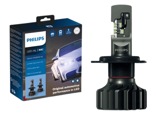 Philips H4 Ultinon Pro9000 LED Headlights (Pair)