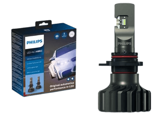 Philips HIR2 Ultinon Pro9000 LED Headlights (Pair)