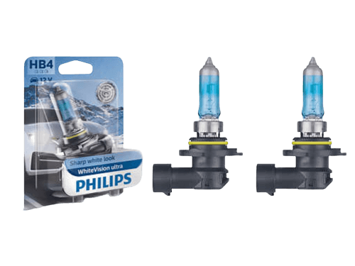 Philips HIR2 WhiteVision Ultra 12V 55W Halogen Bulb (Pair)