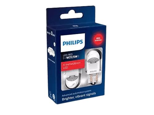 Philips X-treme Ultinon Gen2 580 W21/5W LED in Red (Pair)