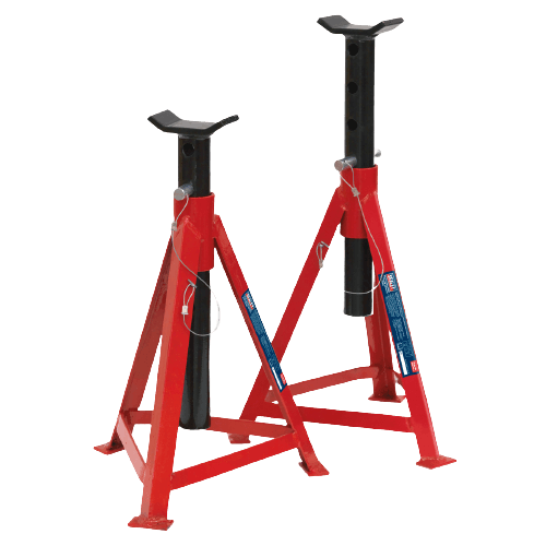 Sealey Axle Stands (Pair) 2.5tonne Capacity per Stand Medium Height