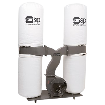 SIP 3HP Double Bag Dust Collector