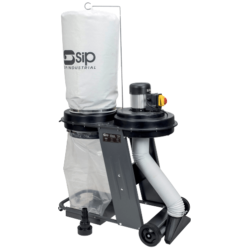 SIP Single Bag Dust Collector w/ Attachments