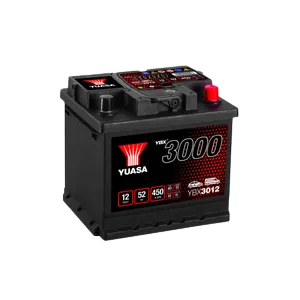 Yuasa YBX3012 12V 52Ah 450A SMF Battery