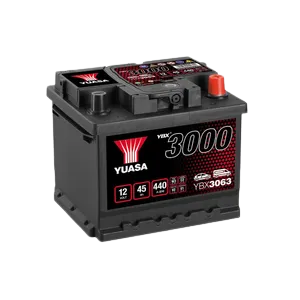 Yuasa YBX5012 12V 54Ah 500A Silver High Performance Battery