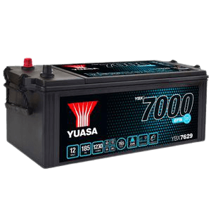 Yuasa YBX7629 EFB START STOP COMMERCIAL VEHICLE BATTERY 12V 185AH