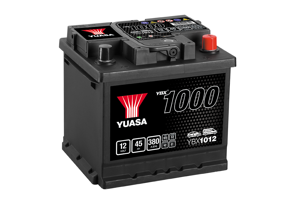Yuasa YBX1012 12V 45Ah 380A Battery