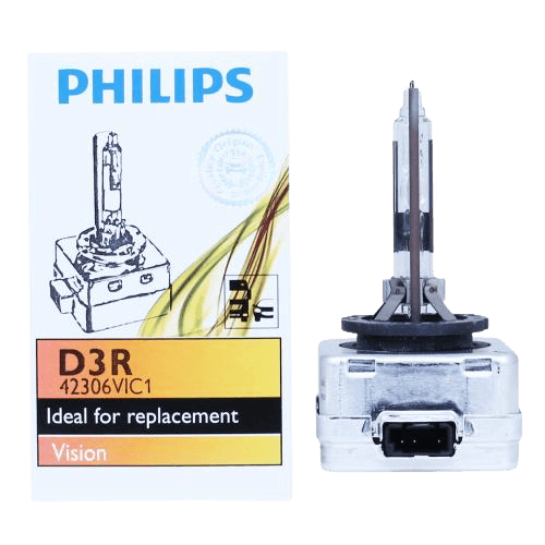 D3R Philips Vision Standard Replacement 35W 4300K Xenon HID Bulb
